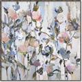 Picture of Flower Flurry I _GroupedProduct_Square_Canvas_Framed_