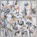 Picture of Flower Flurry I _GroupedProduct_Square_Canvas_Framed_