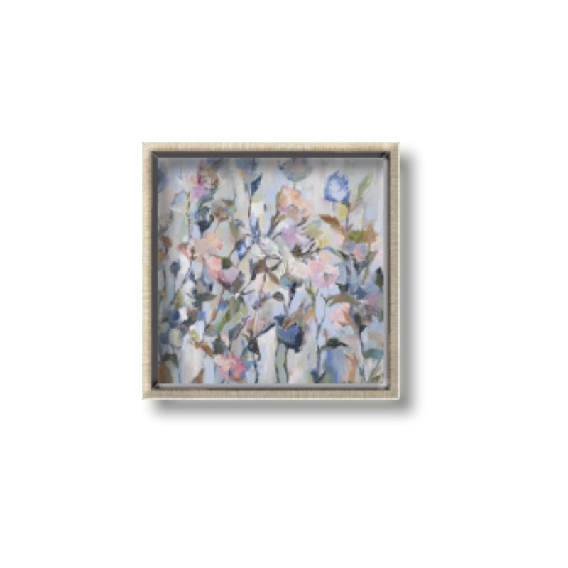 Picture of Flower Flurry II _GroupedProduct_Square_Canvas_Framed_