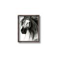 Picture of Sketched Horse _GroupedProduct_Rectangle_Portrait_Canvas_Framed_