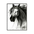 Picture of Sketched Horse _GroupedProduct_Rectangle_Portrait_Canvas_Framed_