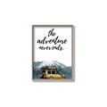 Picture of The Adventure Never Ends _GroupedProduct_Rectangle_Portrait_Photography _GroupedProduct_Rectangle_Portrait_Canvas_Framed_
