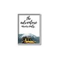 Picture of The Adventure Never Ends _GroupedProduct_Rectangle_Portrait_Photography _GroupedProduct_Rectangle_Portrait_Canvas_Framed_