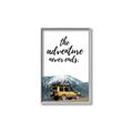 Picture of The Adventure Never Ends _GroupedProduct_Rectangle_Portrait_Photography _GroupedProduct_Rectangle_Portrait_Canvas_Framed_