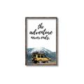 Picture of The Adventure Never Ends _GroupedProduct_Rectangle_Portrait_Photography _GroupedProduct_Rectangle_Portrait_Canvas_Framed_