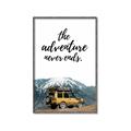 Picture of The Adventure Never Ends _GroupedProduct_Rectangle_Portrait_Photography _GroupedProduct_Rectangle_Portrait_Canvas_Framed_