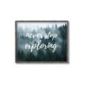 Picture of Never Stop Exploring _GroupedProduct_Rectangle_Landscape_Photography _GroupedProduct_Rectangle_Landscape_Canvas_Framed_
