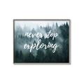 Picture of Never Stop Exploring _GroupedProduct_Rectangle_Landscape_Photography _GroupedProduct_Rectangle_Landscape_Canvas_Framed_