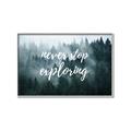 Picture of Never Stop Exploring _GroupedProduct_Rectangle_Landscape_Photography _GroupedProduct_Rectangle_Landscape_Canvas_Framed_