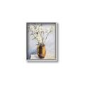 Picture of Copper Floral Pot _GroupedProduct_Rectangle_Portrait_Canvas_Framed_