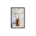 Picture of Copper Floral Pot _GroupedProduct_Rectangle_Portrait_Canvas_Framed_