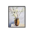 Picture of Copper Floral Pot _GroupedProduct_Rectangle_Portrait_Canvas_Framed_