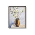 Picture of Copper Floral Pot _GroupedProduct_Rectangle_Portrait_Canvas_Framed_