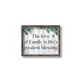 Picture of Family is life _GroupedProduct_Rectangle_Landscape_Canvas_Framed_