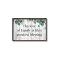 Picture of Family is life _GroupedProduct_Rectangle_Landscape_Canvas_Framed_