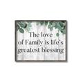 Picture of Family is life _GroupedProduct_Rectangle_Landscape_Canvas_Framed_