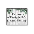 Picture of Family is life _GroupedProduct_Rectangle_Landscape_Canvas_Framed_