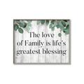 Picture of Family is life _GroupedProduct_Rectangle_Landscape_Canvas_Framed_