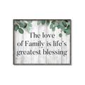 Picture of Family is life _GroupedProduct_Rectangle_Landscape_Canvas_Framed_