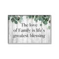 Picture of Family is life _GroupedProduct_Rectangle_Landscape_Canvas_Framed_
