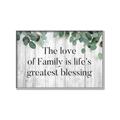Picture of Family is life _GroupedProduct_Rectangle_Landscape_Canvas_Framed_