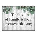 Picture of Family is life _GroupedProduct_Rectangle_Landscape_Canvas_Framed_