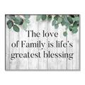 Picture of Family is life _GroupedProduct_Rectangle_Landscape_Canvas_Framed_
