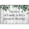 Picture of Family is life _GroupedProduct_Rectangle_Landscape_Canvas_Framed_
