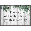 Picture of Family is life _GroupedProduct_Rectangle_Landscape_Canvas_Framed_