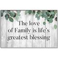 Picture of Family is life _GroupedProduct_Rectangle_Landscape_Canvas_Framed_
