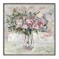 Picture of Victorian Floral  _GroupedProduct_Square_Canvas_Framed_