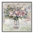 Picture of Victorian Floral  _GroupedProduct_Square_Canvas_Framed_