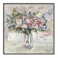 Picture of Victorian Floral  _GroupedProduct_Square_Canvas_Framed_