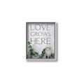Picture of Love grows here _GroupedProduct_Rectangle_Portrait_Canvas_Framed_