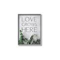 Picture of Love grows here _GroupedProduct_Rectangle_Portrait_Canvas_Framed_