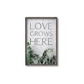 Picture of Love grows here _GroupedProduct_Rectangle_Portrait_Canvas_Framed_