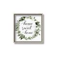 Picture of Home Wreath _GroupedProduct_Square_Canvas_Framed_