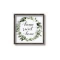 Picture of Home Wreath _GroupedProduct_Square_Canvas_Framed_