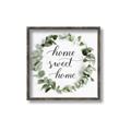 Picture of Home Wreath _GroupedProduct_Square_Canvas_Framed_