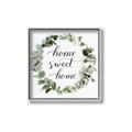 Picture of Home Wreath _GroupedProduct_Square_Canvas_Framed_