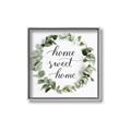 Picture of Home Wreath _GroupedProduct_Square_Canvas_Framed_