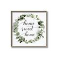Picture of Home Wreath _GroupedProduct_Square_Canvas_Framed_