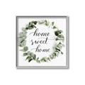 Picture of Home Wreath _GroupedProduct_Square_Canvas_Framed_