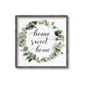 Picture of Home Wreath _GroupedProduct_Square_Canvas_Framed_