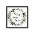 Picture of Home Wreath _GroupedProduct_Square_Canvas_Framed_