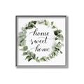 Picture of Home Wreath _GroupedProduct_Square_Canvas_Framed_