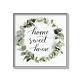 Picture of Home Wreath _GroupedProduct_Square_Canvas_Framed_