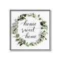 Picture of Home Wreath _GroupedProduct_Square_Canvas_Framed_