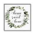 Picture of Home Wreath _GroupedProduct_Square_Canvas_Framed_