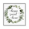 Picture of Home Wreath _GroupedProduct_Square_Canvas_Framed_